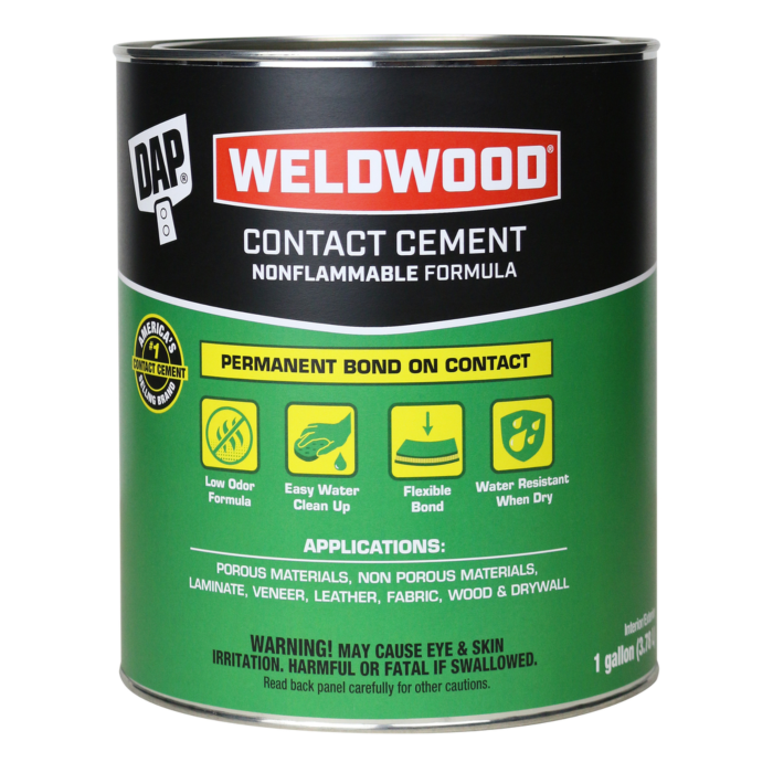 DAP Weldwood Nonflammable Contact Cement, 1 Gal