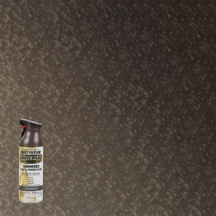 Rust-Oleum Universal Premium Spray Paint (Hammered - Dark Bronze) 12 oz