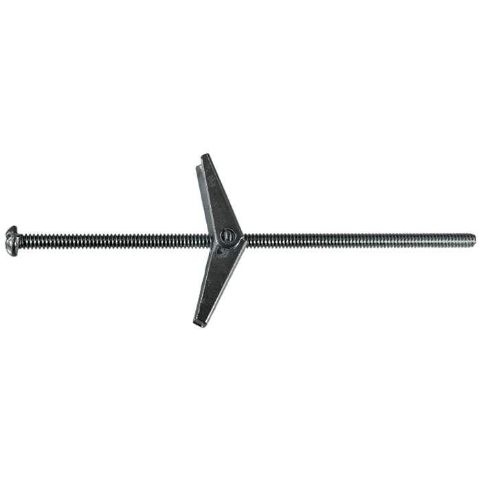 #6-32 x 4" Zinc Plated Steel Coarse Thread Combo Round Head Machine Screws