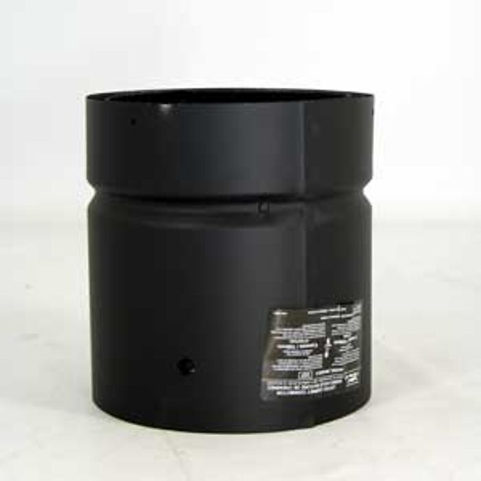 SELKIRK SS Universal Chimney Adapter (Black) 6 in.
