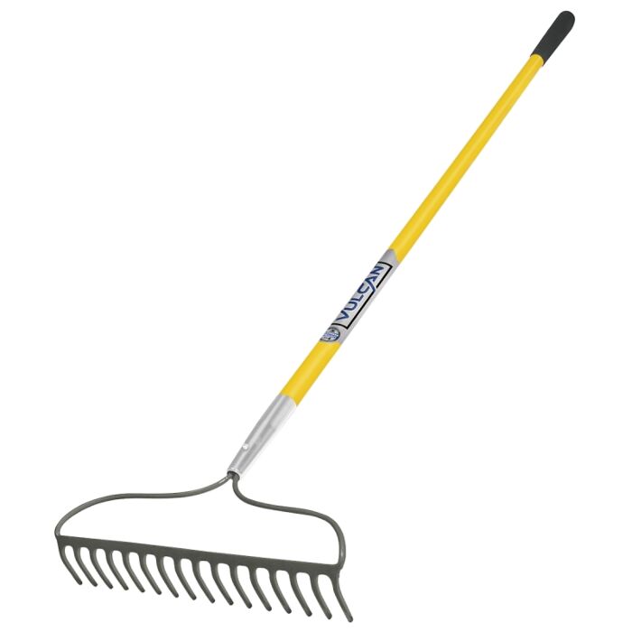 Vulcan 34548 R16-AMF Bow Rake, 17 in W Head, 16 -Tine, Steel Tine ...