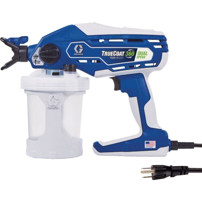 GRACO TrueCoat 360 Dual Speed TrueAirless Paint Sprayer (Kit)