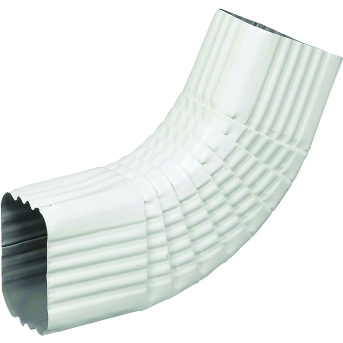 Amerimax 2x3 B Elbow aluminum white