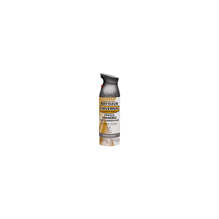 Rustoleum Premium Forged Hammered Spray Paint (Antique Pewter) 12 oz