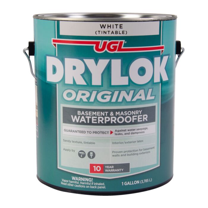United Gilsonite Laboratories Drylok White Latex Masonry Waterproof Sealer - 1 Gallon