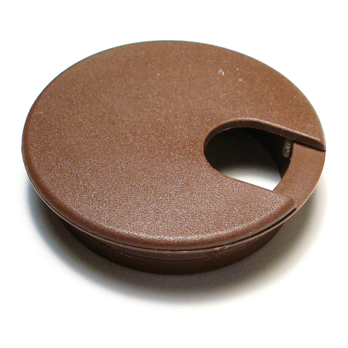Computer Grommet, 2-1/2 Brown