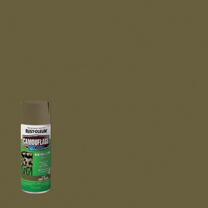 Rust-Oleum Specialty Camouflage Spray (Flat - Army Green) 12 oz