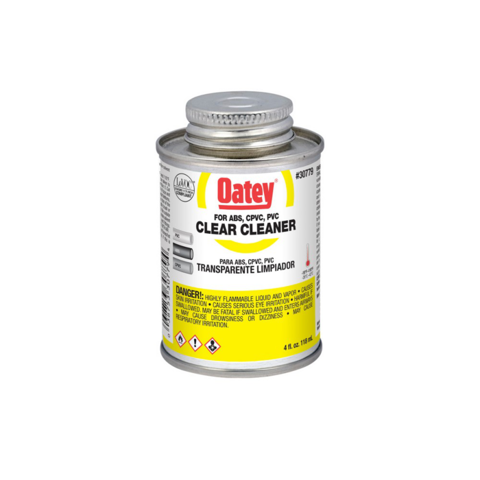 OATEY Oatey® 4 oz. Clear Cleaner