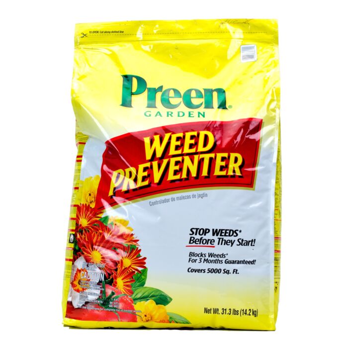 Preen Garden Grass & Weed Preventer - 31.3 lb