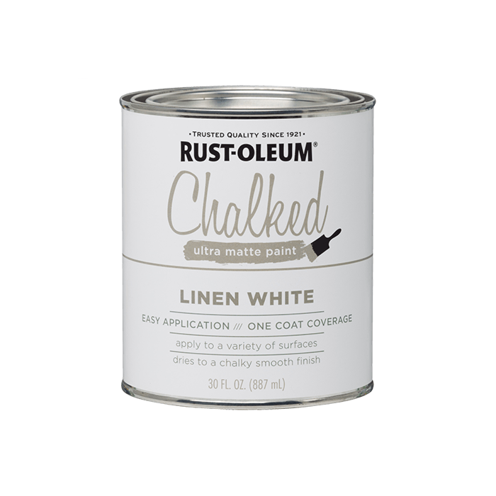 Rustoleum Chalked Paint (Ultra Matte - Linen White) 30 oz