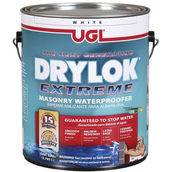 United Gilsonite Laboratories Drylok White Latex Waterproof Sealer - 1 Gallon
