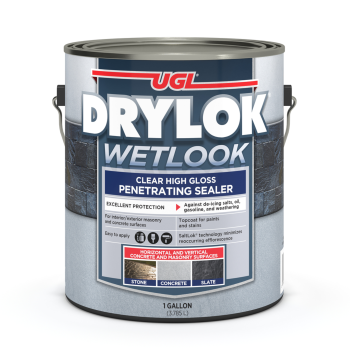 United Gilsonite Laboratories Drylok High-Gloss Clear Water-Based Acrylic Sealer - 1 Gallon