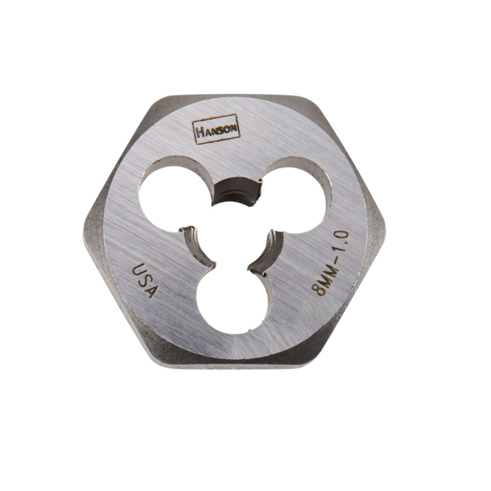 Irwin IRWIN 8 Mm – 1.00 Hexagon Metric Die With 1 In. Diameter