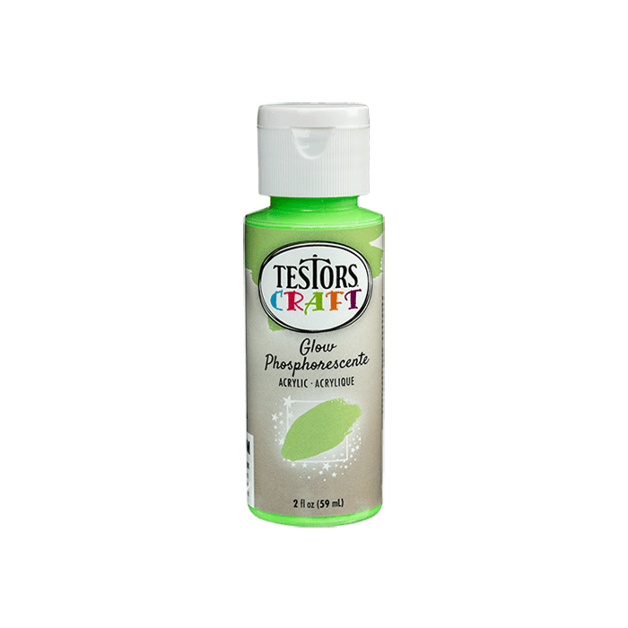 Rust-Oleum Testors 2oz Glow in Dark Green