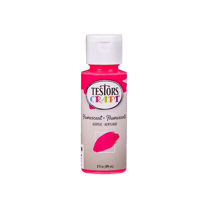 Rust-Oleum Testors 2oz Fluorescent Pink