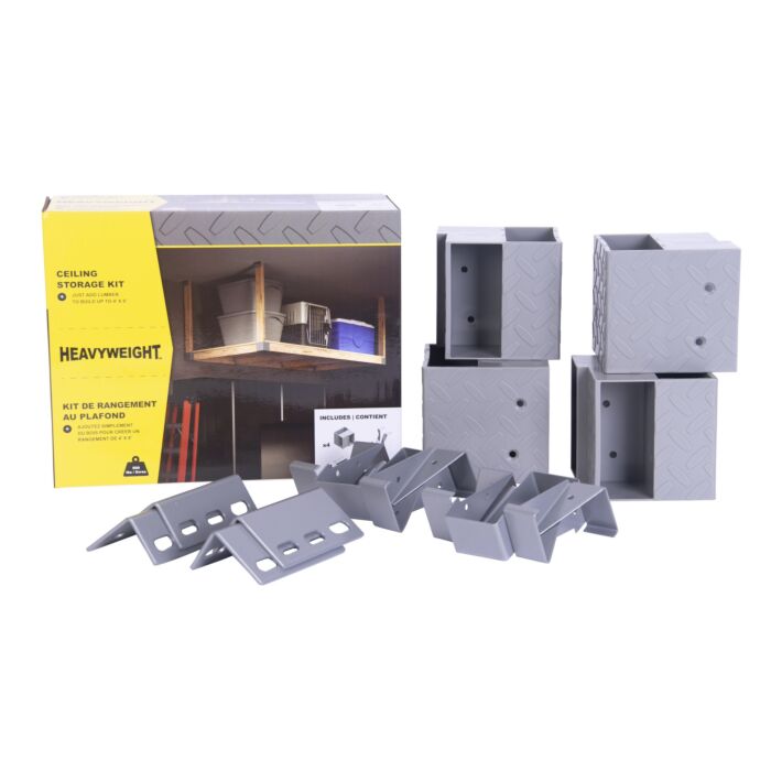 2 x 4 DIY Ceiling Storage Kit