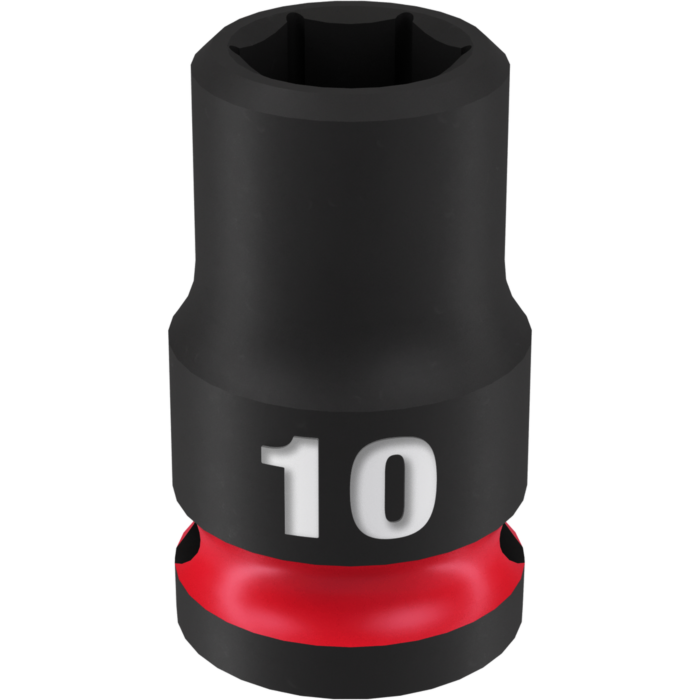 Milwaukee SHOCKWAVE™ Impact Duty 3/8" Drive 10MM Standard 6 Point Socket