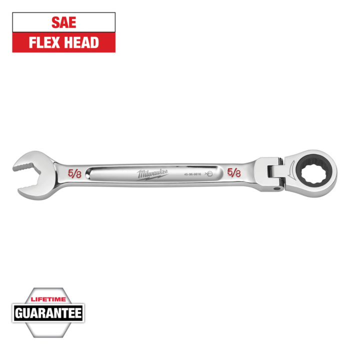 Milwaukee 5/8" Flex Head Combination Wrench