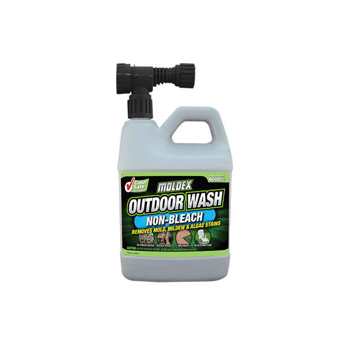 Moldex® - Non-Bleach Outdoor Wash - 56 oz. Hose End - Non Bleach Stain Remover