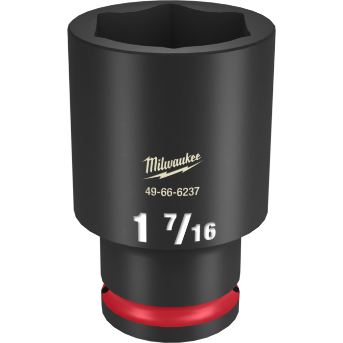 Milwaukee SHOCKWAVE™ Impact Duty 1/2" Drive 1-7/16" Deep 6 Point Socket