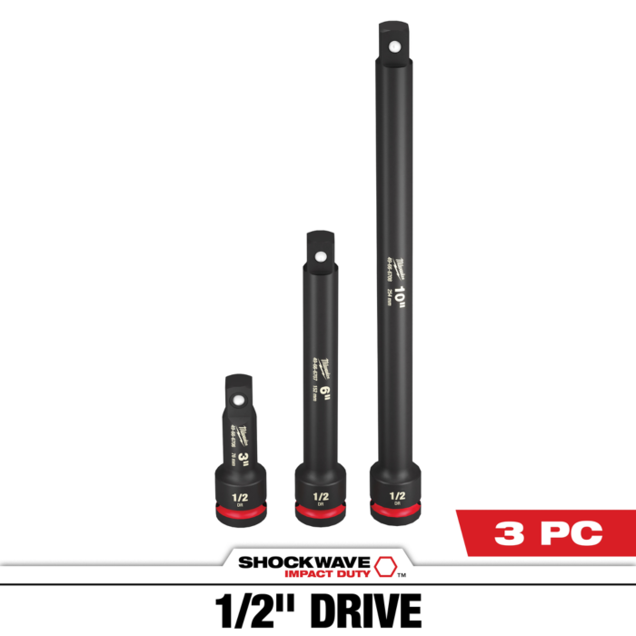 Milwaukee 3PC SHOCKWAVE™ Impact Duty 1/2