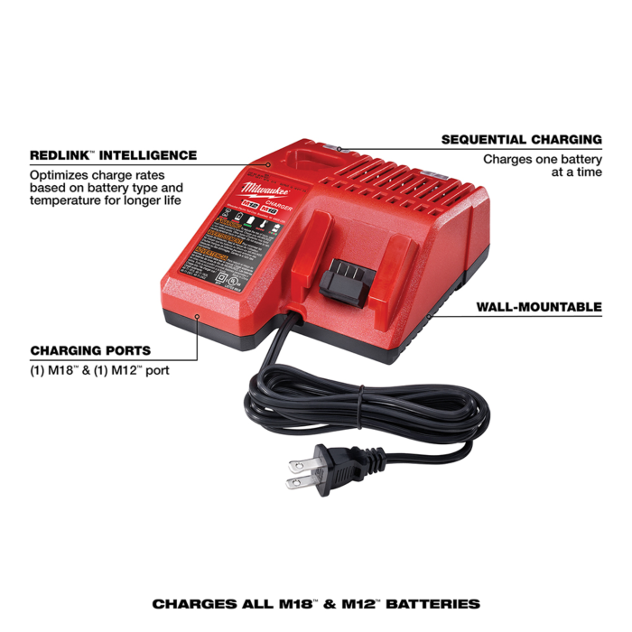 Milwaukee M18™ REDLITHIUM™ XC Battery and Charger Starter Kit