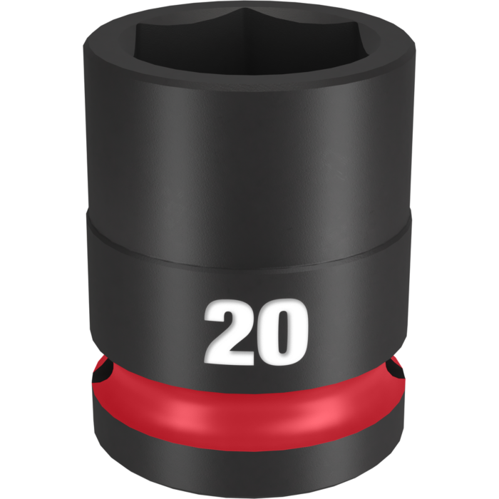 Milwaukee SHOCKWAVE™ Impact Duty 1/2" Drive 20MM Standard 6 Point Socket