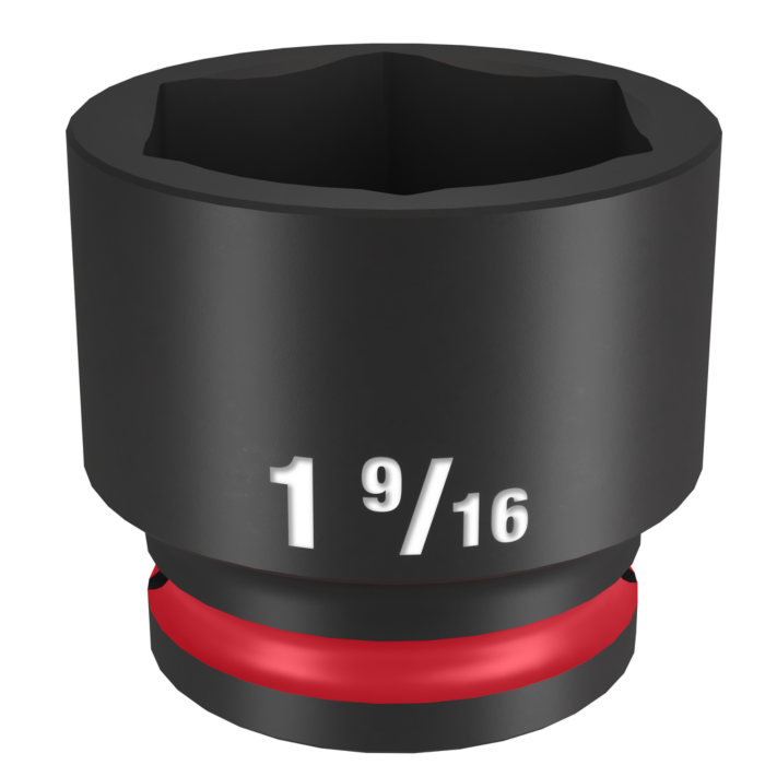 Milwaukee SHOCKWAVE™ Impact Duty 1/2" Drive 1-9/16" Standard 6 Point Socket