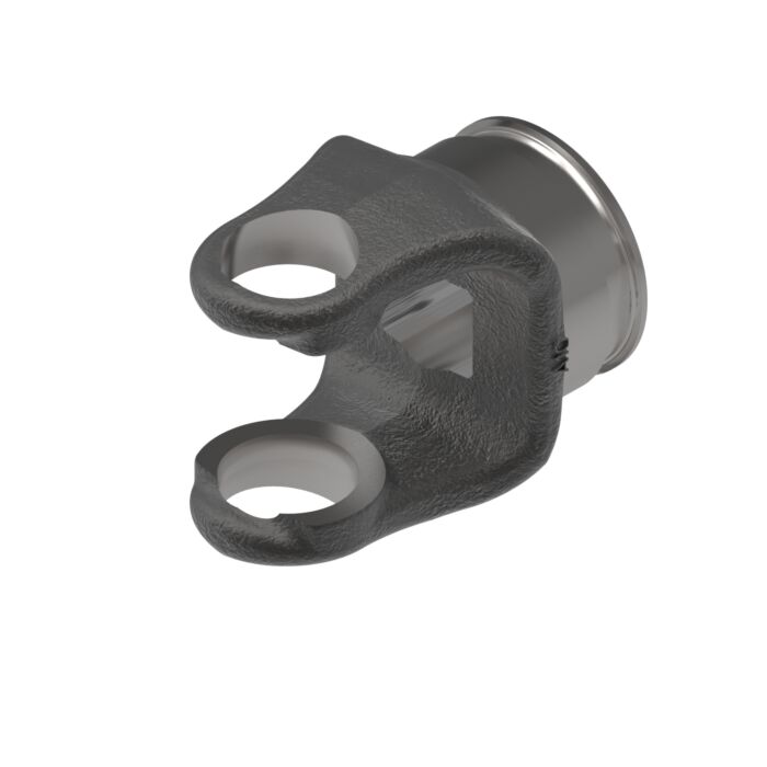 Weasler 6 series yoke with 3/4 x 7/8 rectangle bore and weld connection