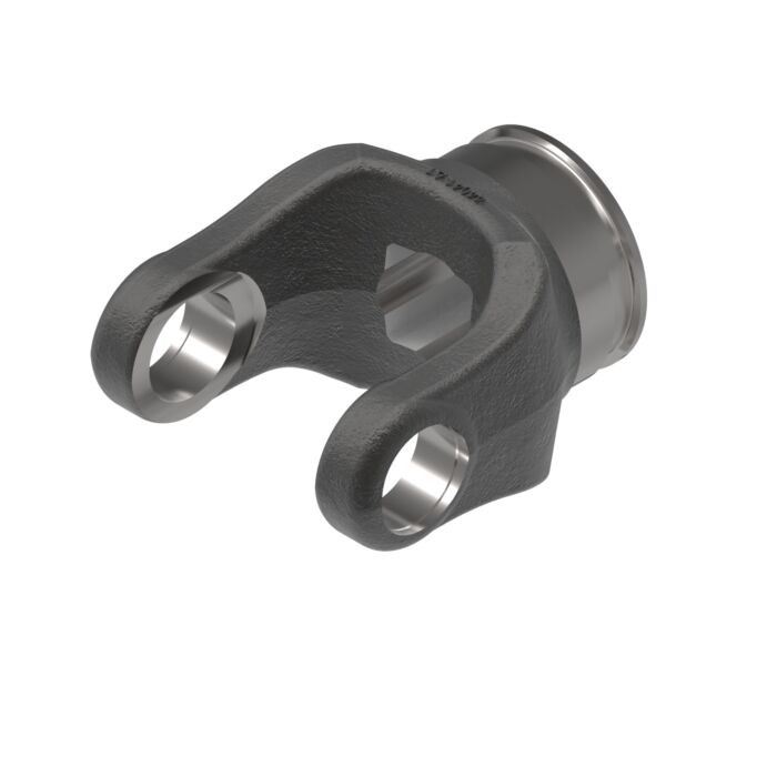 Weasler 44 series yoke with 1 5/16 square bore and weld connection