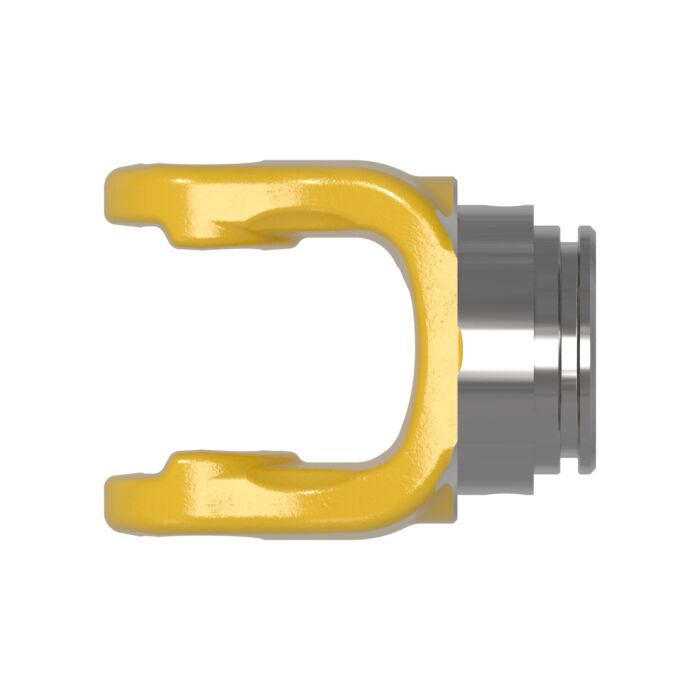 Weasler AB5 series yoke with 45 mm trilobe bore and roll pin connection
