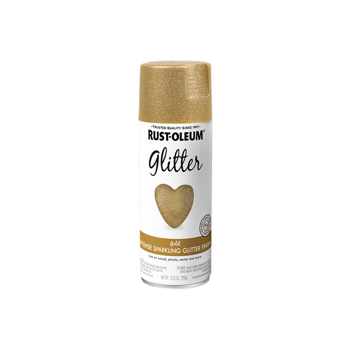 Rust-Oleum Specialty Spray Paint (Glitter - Gold) 10.25 oz