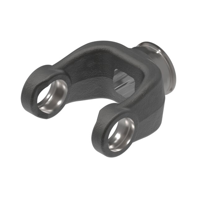 Weasler 55 series yoke with 1 3/16 square bore and weld connection