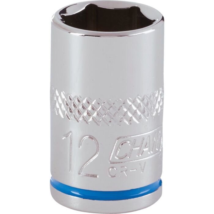 Channellock 3/8 In. Drive 12 mm 6-Point Shallow Metric Socket