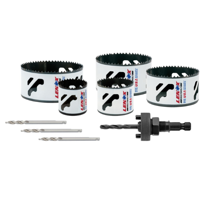 Lenox LENOX Speed Slot Bi-Metal Hole Saw Set, 5-Piece General Purpose