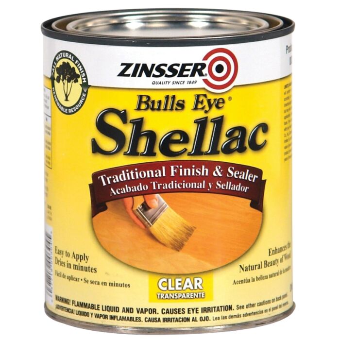 Zinsser Bulls Eye Shellac (Clear) 1 qt