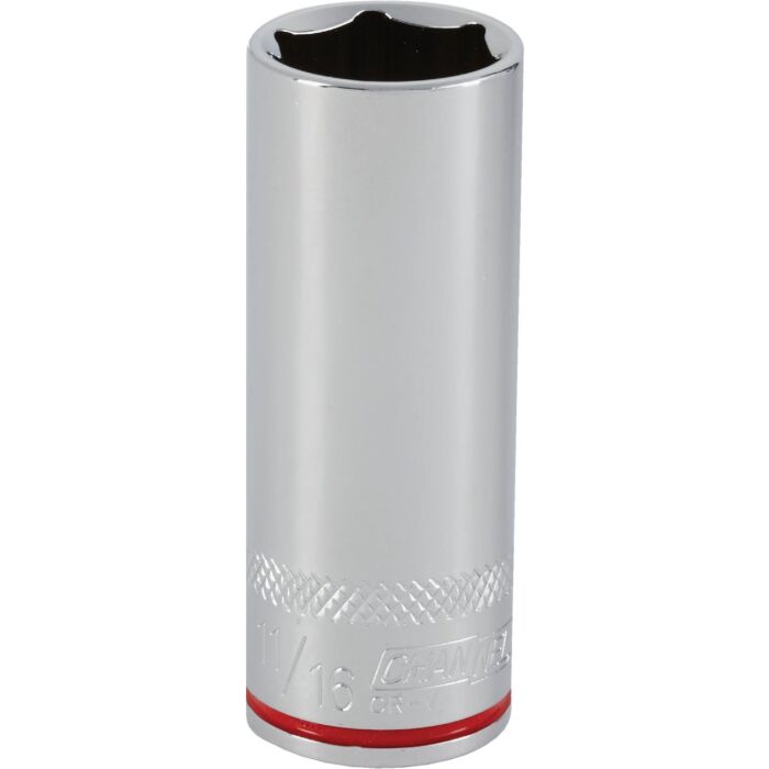 Channellock 3/8 In. Drive 11/16 In. 6-Point Deep Standard Socket