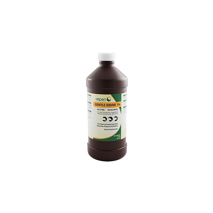 Aspen 16 oz Container Size Bottle Container Type Liquid Gentle Iodine Spray 1%