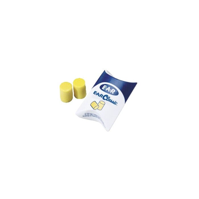 3M E-A-R Classic Earplugs 310-1001, Uncorded, Pillow Pack