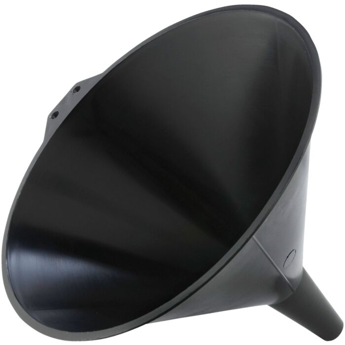 Custom Accessories Polypropylene All-Purpose Funnel (Black) 2 qt