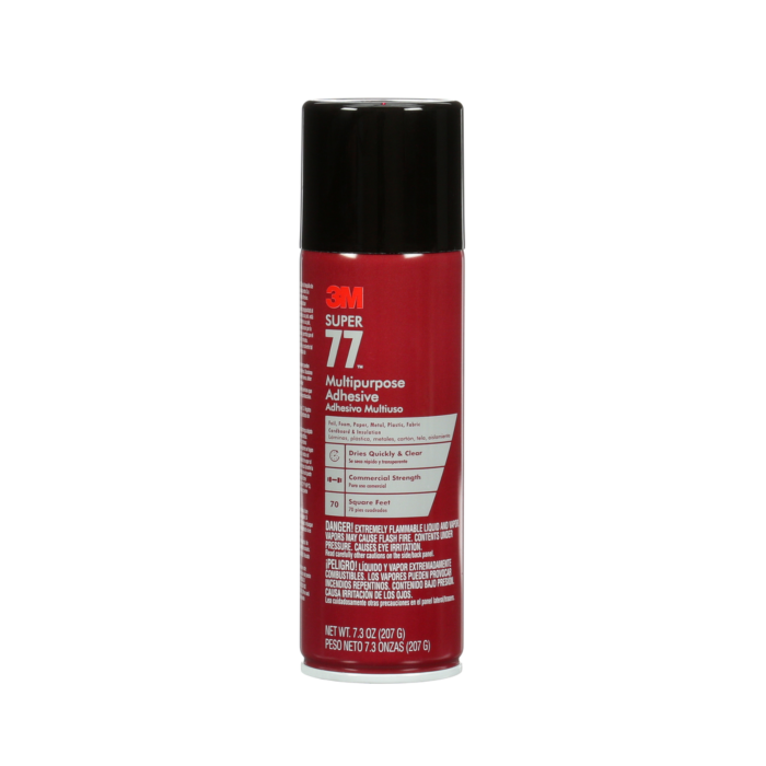 3M ™ Spray Adhesive, 77-10, 7.3 oz. Net Weight