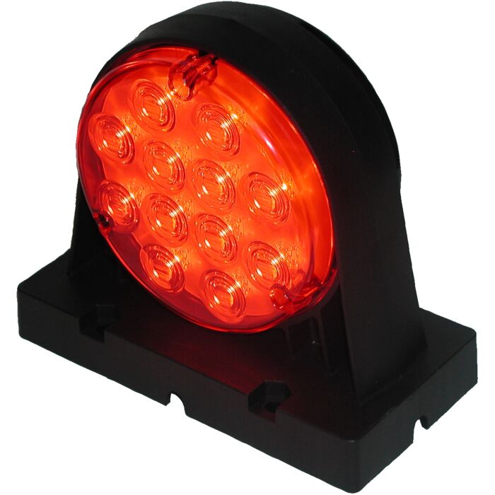Peterson Agricultural LED Stop/Tail/Marker Light w/ Stripped Leads (Red)