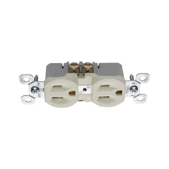 Pass & Seymour Trademaster® TR DUP REC 15A/125V CONT 10PK LA