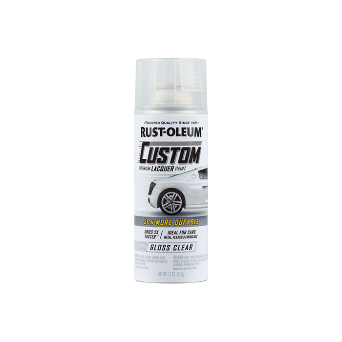 Rustoleum Premium Custom Lacquer (Gloss - Clear) 11 oz