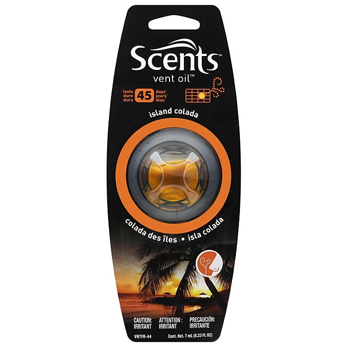 Auto Expressions Vent Fresh VNTFR-44 Air Freshener, Liquid, Island Colada