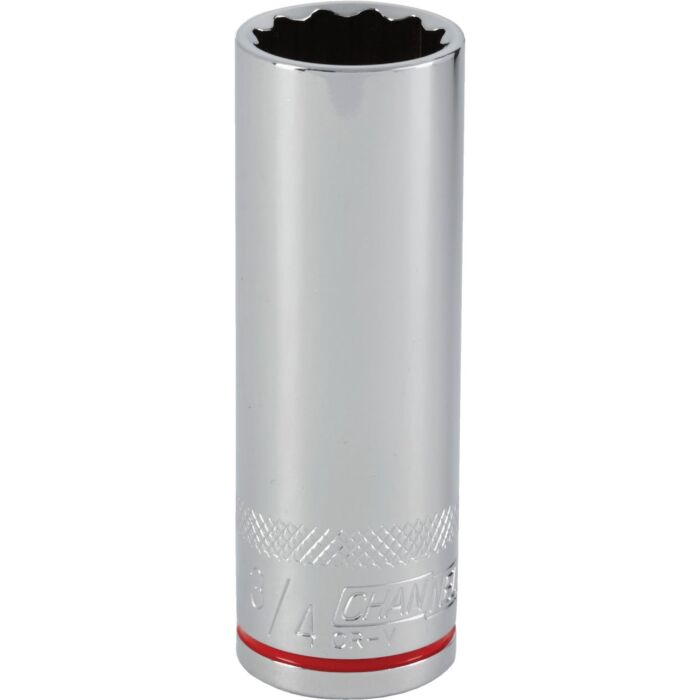 Channellock 1/2 In. Drive 3/4 In. 12-Point Deep Standard Socket