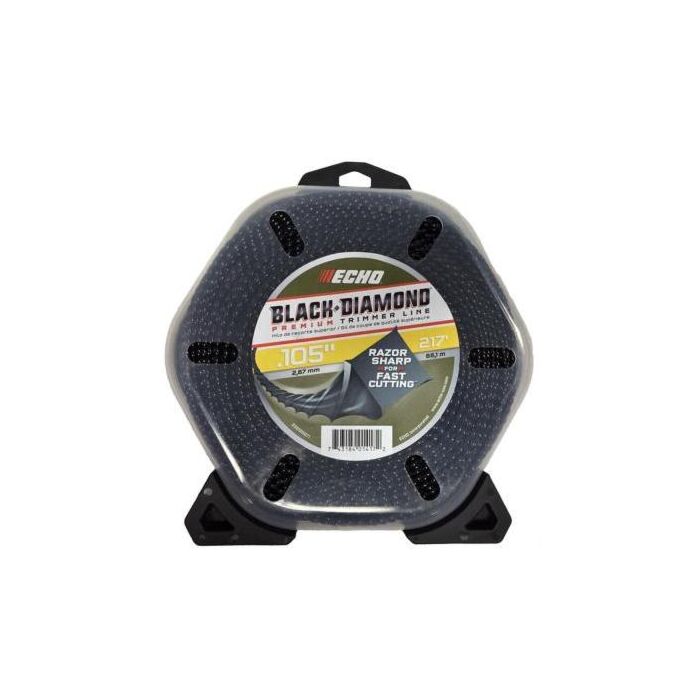 Echo Black Diamond Trimmer Line -  0.105 in. x 217 ft