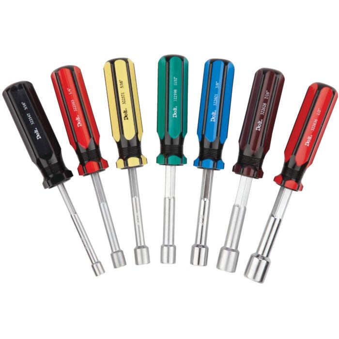 Do it Best Do it Standard 3 In. Solid Shaft Nut Driver Set, 7-Piece