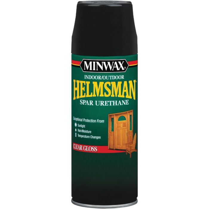 Minwax Helmsman Polyurethane Spray (High-Gloss - Clear) 11.5 oz