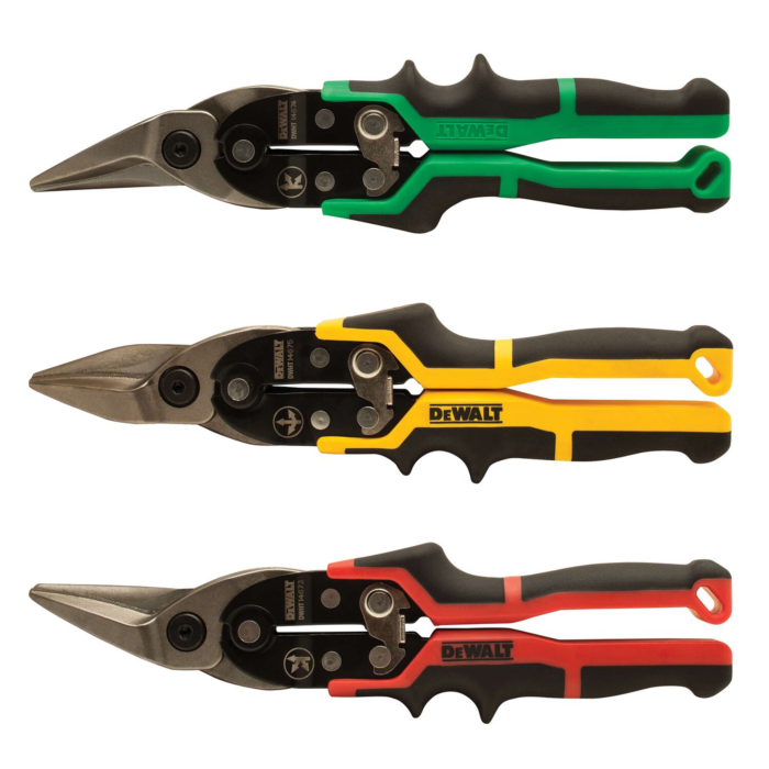 Dewalt DEWALT ERGO Aviation Snips - 3 Pack